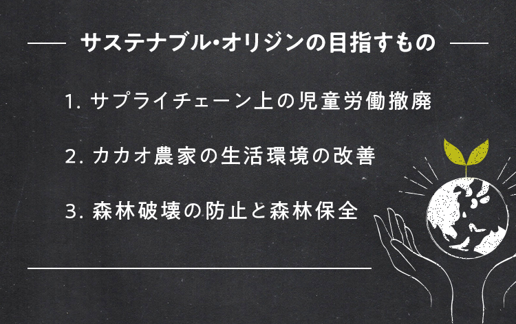 サティスナブル・オリジンの目指すもの