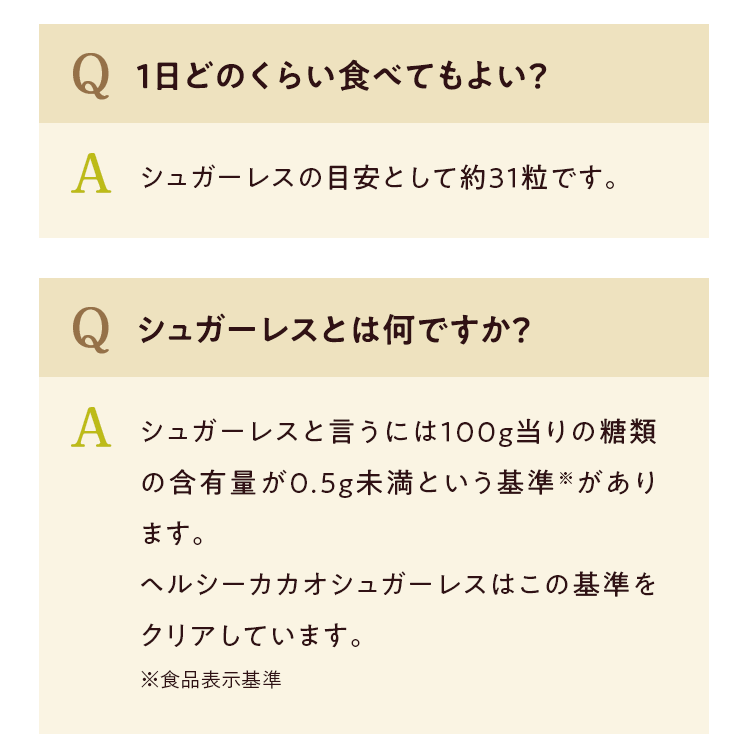 1日どのくらい食べても良い？