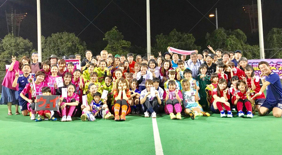 魔法のダイエットpresents　芸能人女子フットサルリーグ2018-19のスポンサーになりました