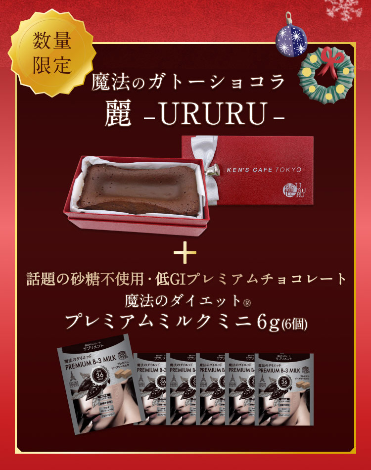魔法のガトーショコラ クリスマス限定特別セット