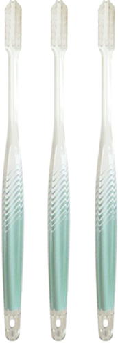 「奇跡の歯ブラシ」グリーン3本セット